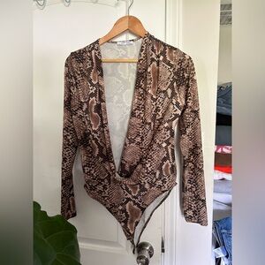 Snakeskin Jumpsuit